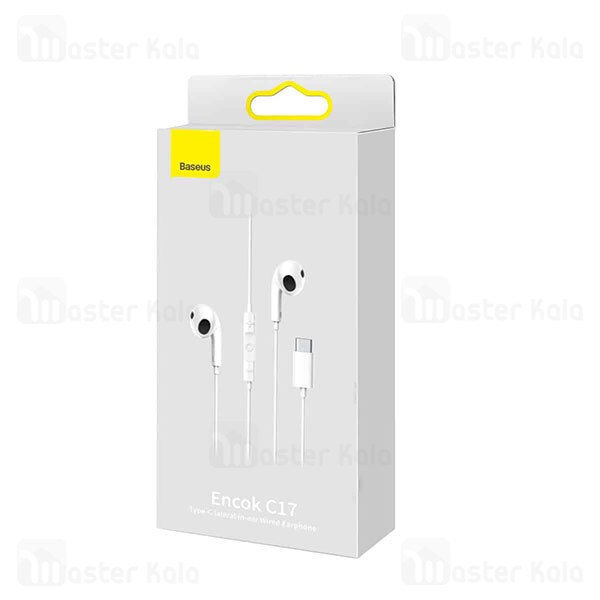 هندزفری سیمی بیسوس Baseus C17 Encok Type-C lateral in-ear Wired Earphone NGCR010002